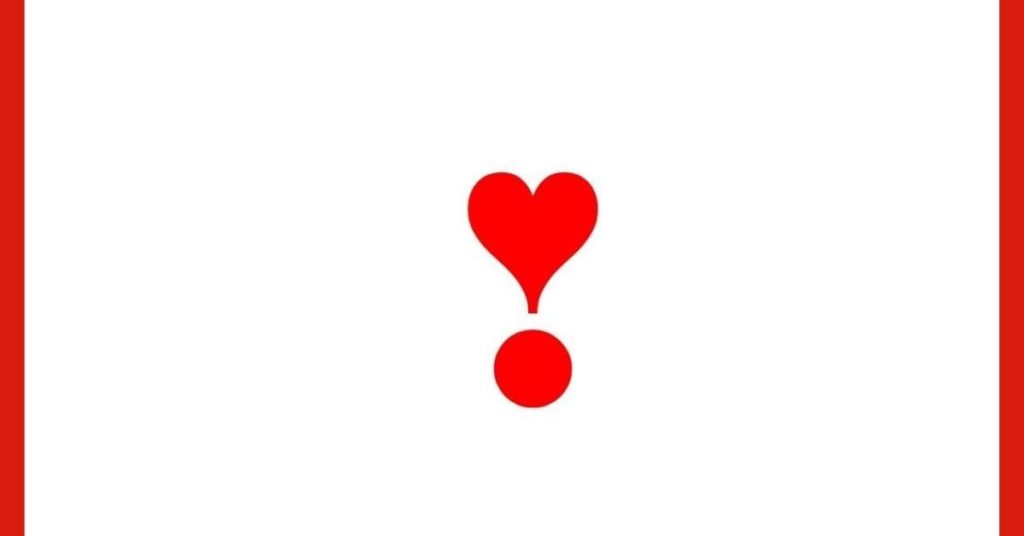 Qual è il vero significato dell'emoji del cuore con il punto sotto?