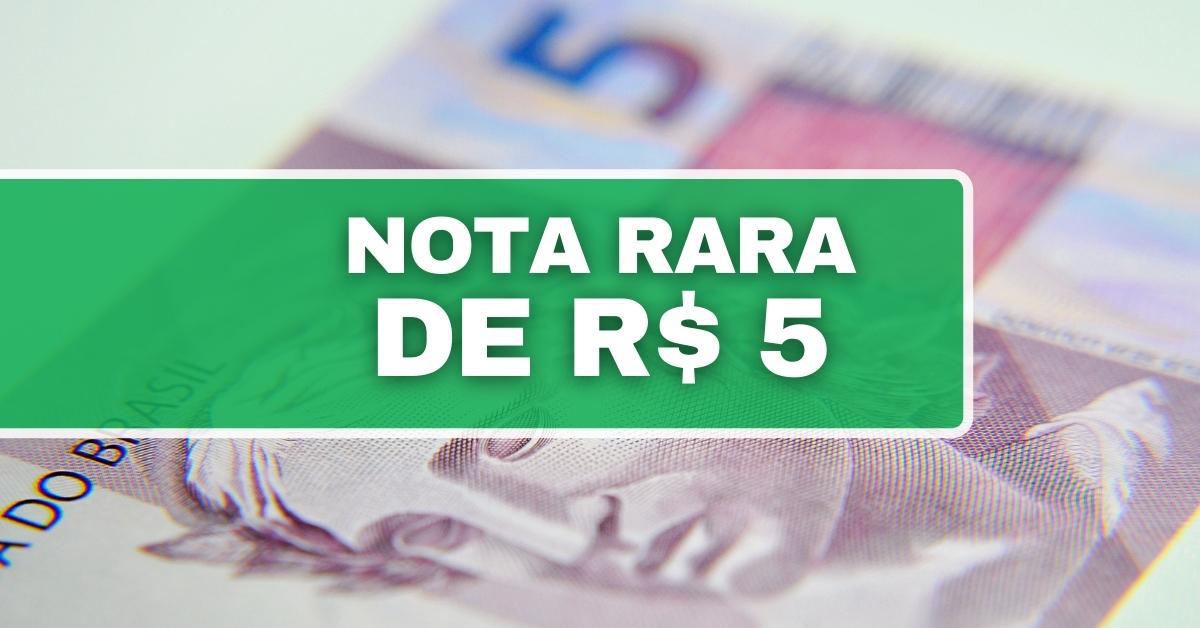 Una rara banconota da 5 R$ può valere fino a 2.000 R$: scopri come identificarla