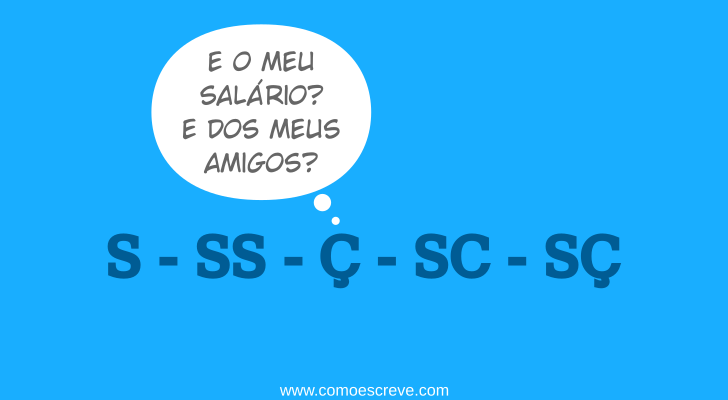 S, SS, SC, C o Ç: imparate a usare queste lettere e non commettete più errori.